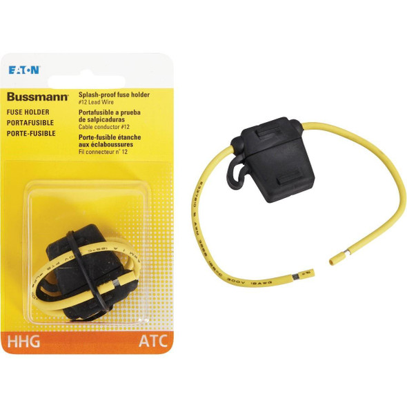 BP/HHG-RP Bussmann 30-Amp #12 ATC Inline Blade Fuse Holder