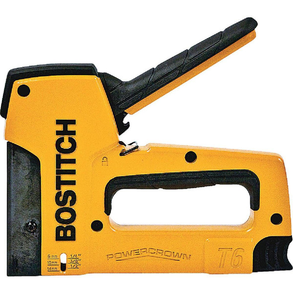 T6-8 Bostitch PowerCrown Heavy-Duty Staple Gun