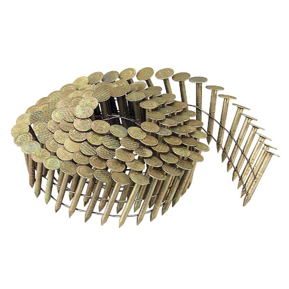 CR2DGAL Bostitch 15 Degree Wire Weld Galvanized Coil Roofing Nail, 1 In. x .120 In. (7200 Ct.)