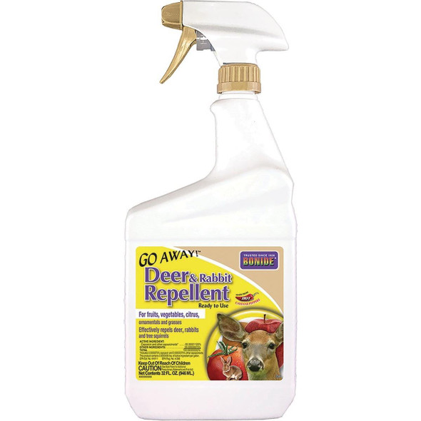 2306 Bonide Go Away 32 Oz. Ready To Use Deer, Rabbit, & Squirrel Repellent