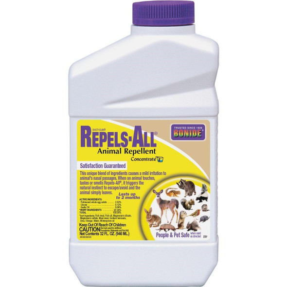 2376 Bonide Repels All 1 Qt. Concentrate Animal Repellent