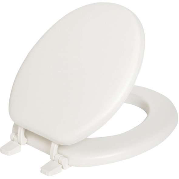 11-000 Mayfair Round Closed Front Soft White Toilet Seat