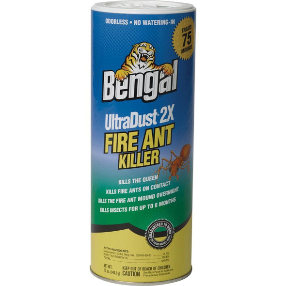 93650 Bengal Ultra Dust Fire Ant Killer, 12 Oz.