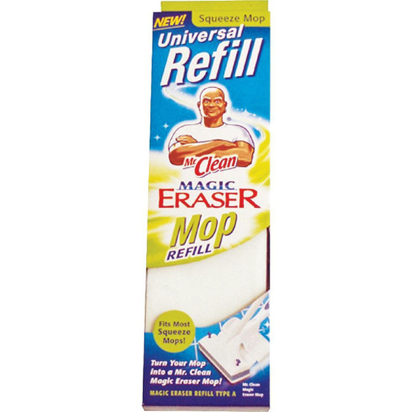 446615 Mr. Clean Magic Eraser 10 In. Foam Squeeze Mop Refill