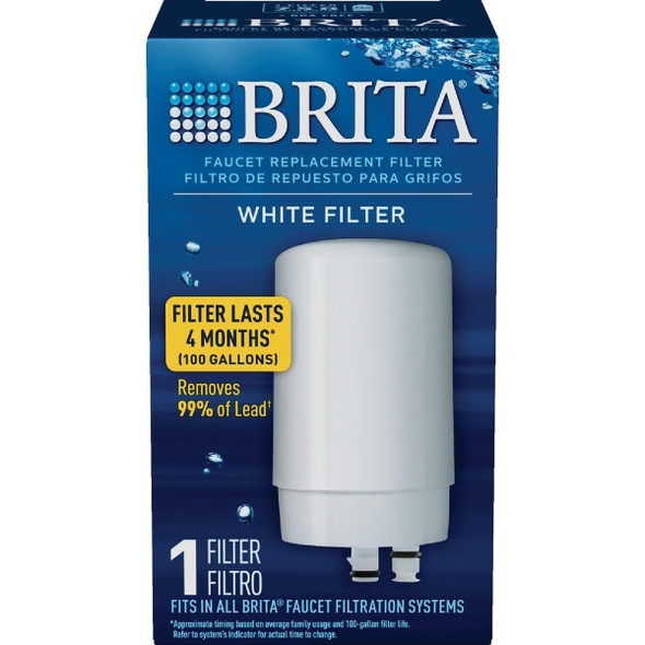 36309 Brita On Tap White Replacement Water Filter Cartridge