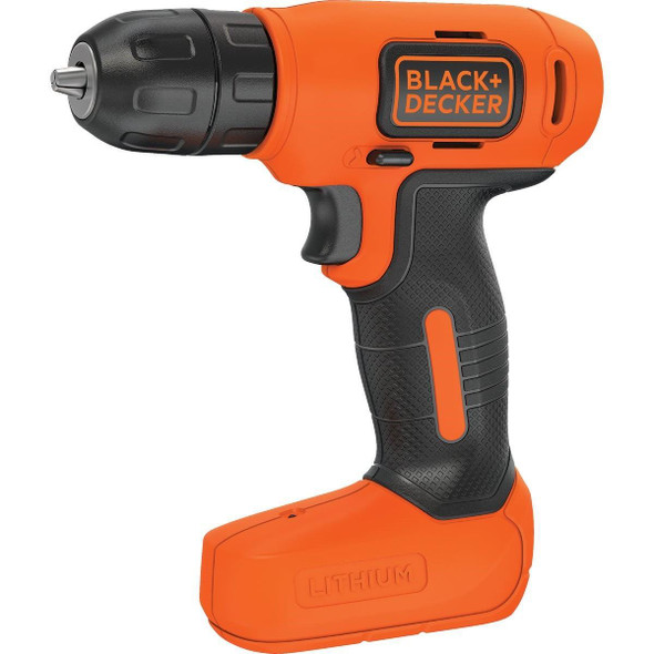 BDCD8C Black & Decker 8-Volt Lithium-Ion 3/8 In. Cordless Drill Kit