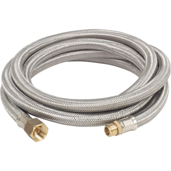 M7910 Bayou Classic 10 Ft. 3/8 In. Stainless Steel LP Hose