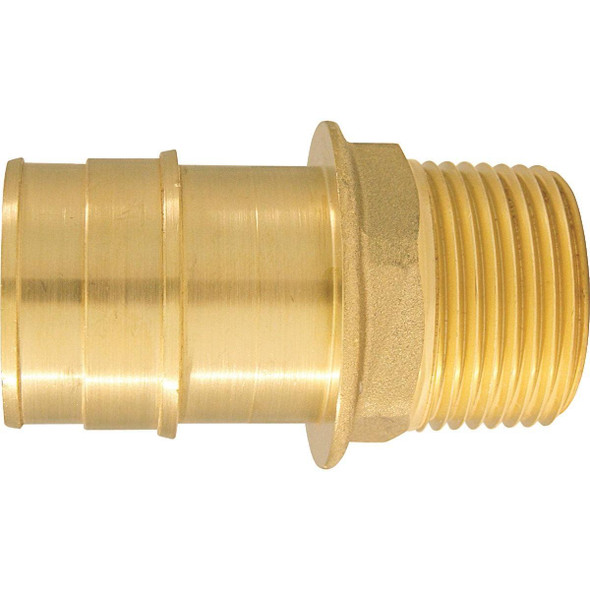 EPXMA134 Apollo Retail 1 In. x 3/4 In. Brass Insert Fitting MIP Adapter Type A