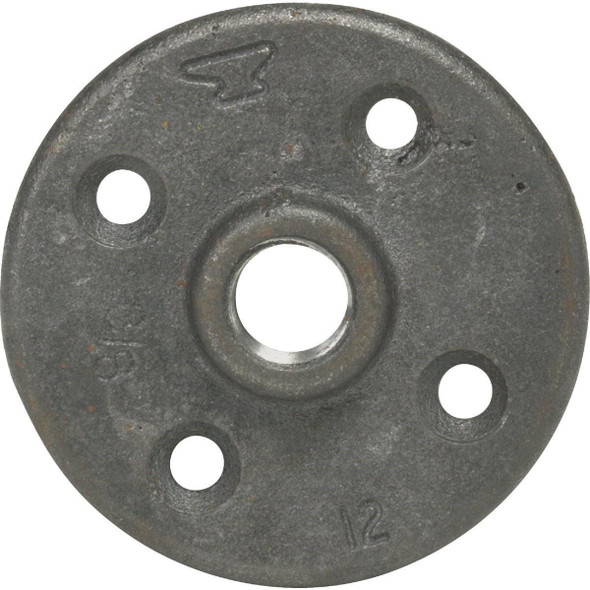 8700164059 Anvil 1-1/2 In. x 4-1/4 In. Black Iron Floor Flange