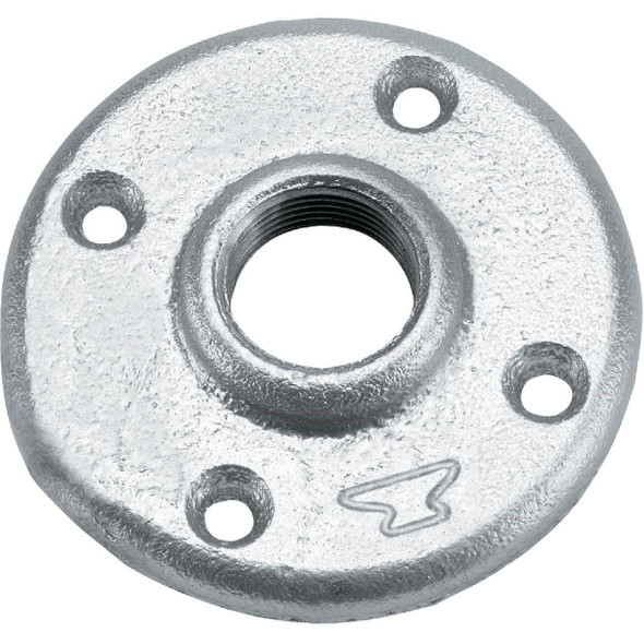 8700164307 Anvil 3/4 In. Malleable Iron Galvanized Floor Flange