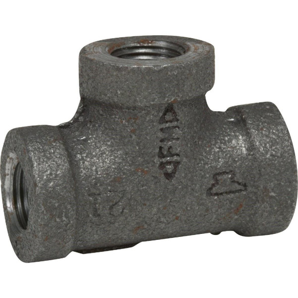 8700120556 Anvil 1 In. Malleable Black Iron Tee