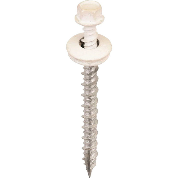 SW-MW2W250 Acorn International 2 In. Washered White Metal To Wood Screw (250 Ct.)