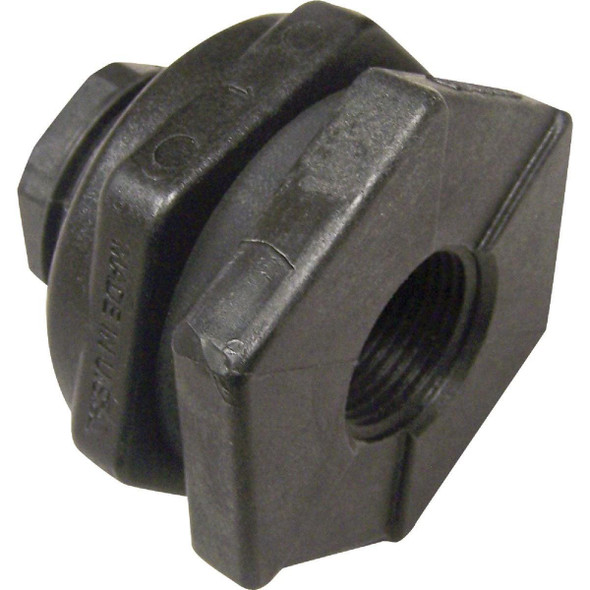 TF34PE Abbott Rubber 3/4 In. Bulkhead Adapter
