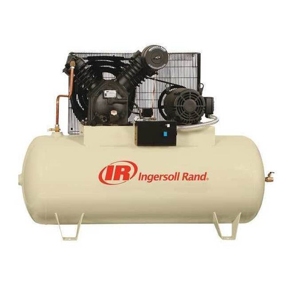 2545E10-V-460/3 10 hp Electric Air Compressor, 2 Stage