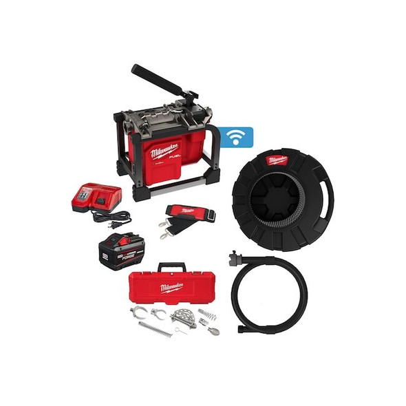 Milwaukee Tool M18 FUEL Sectional Machine Kit with 7/8 in. Cable 2818A-21