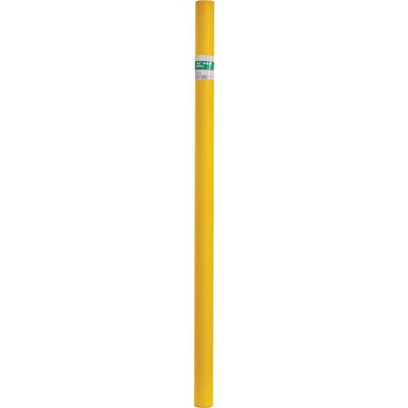 40 In. x 100 Ft. Plastic Table Cover Roll, Yellow WM00988117