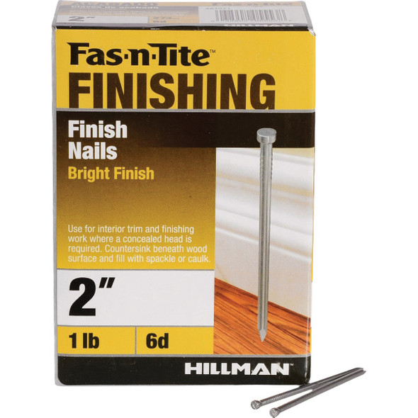 Hillman Fas-n-Tite 2 In. Bright Finish Nails (1 Lb.) 461371