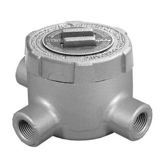 Appleton Electric Conduit Outlet Body,Iron,Trd Sz 1/2in GUT50