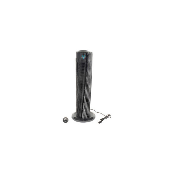 Vornado 29"" Tower Fan W/ Remote 3 Speed 250 CFM 115V Black