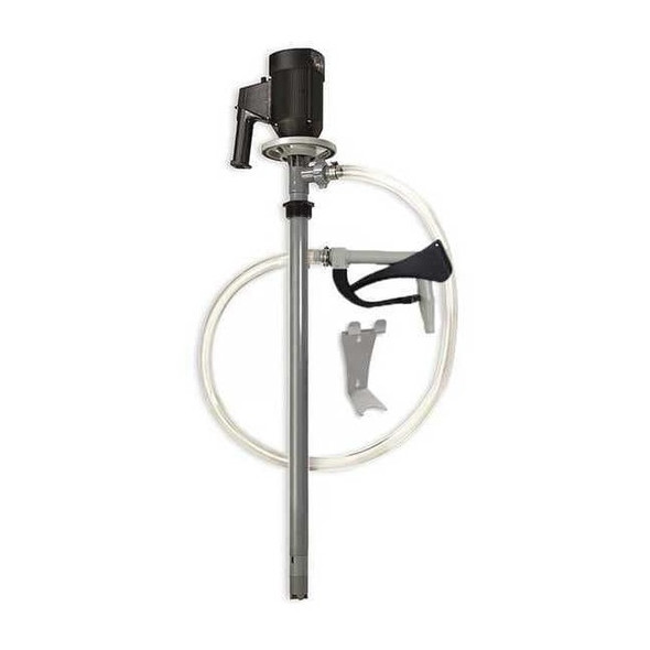 Dayton Electric Drum Pump, CPVC, 220 V AC 1DLP5
