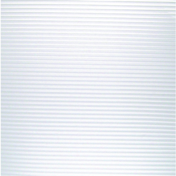 Magic Cover 18 In. x 4 Ft. Ribbed Clear Non-Adhesive Shelf Liner 04F-186501-06