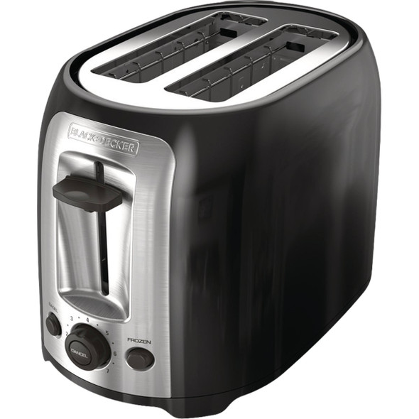 Black & Decker 2-Slice Toaster, Black TR1278B-RFP