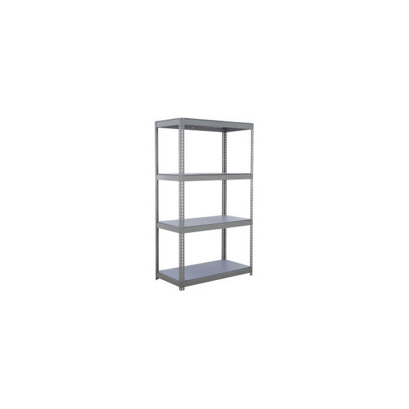 Global Industrial 4 Shelf Standard Duty Boltless Shelving Starter 48""W x 18""D