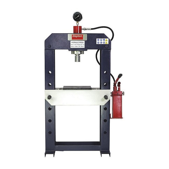 Palmgren Hydraulic Press,Manual,Overall 76" H 9661613
