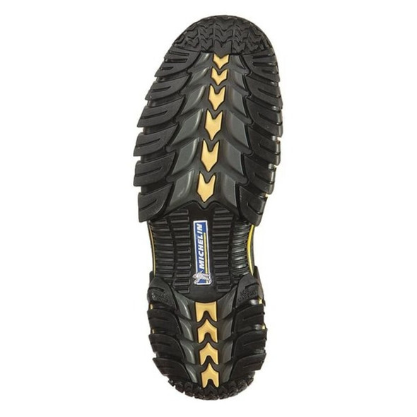 Michelin Men's Work Boot, 8.5 W, Steel Toe, 6 in H, Brown, XPX761 XPX761