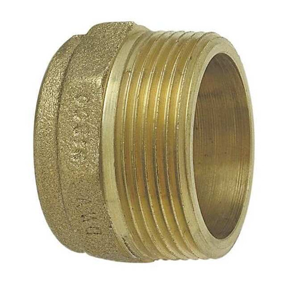 Nibco DWV Adapter,Cast Bronze,C x MNPT,2 In 804 2