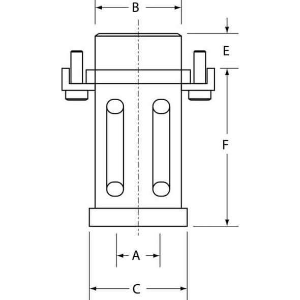 Thomson Ball Bushing Die,Bore Dia 1.250 In DS20