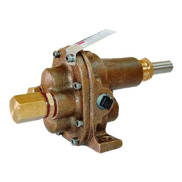 Dayton RotryGearPmpHead,Brz,3/8"InletDia,100psi 4KHH9