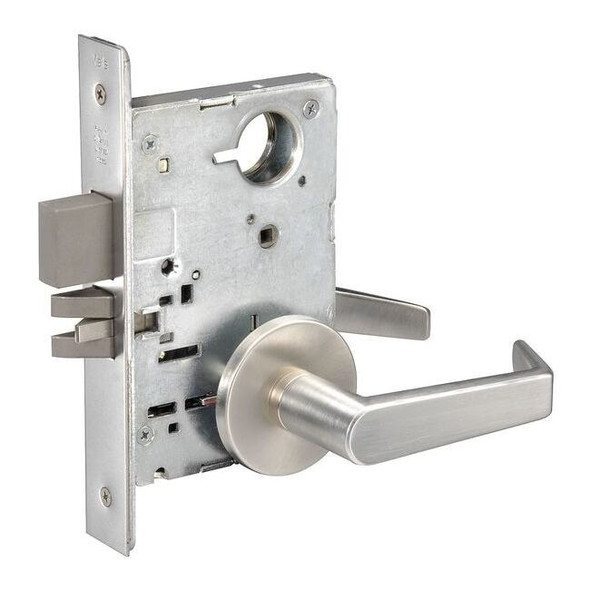 Assa Abloy Accentra Lever Lockset,Mechanical,Privacy,Grade 1 AUR8802FL x 626