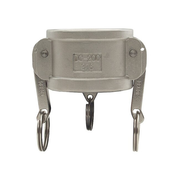 Dixon Dust Cap,Type DC,316 SS,1/2" G50-DC-SS