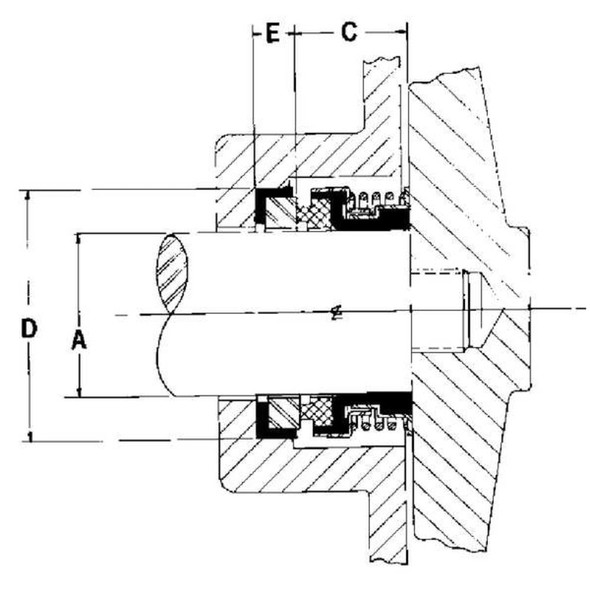 Flowserve Seal,Pump Shaft 16-100-03