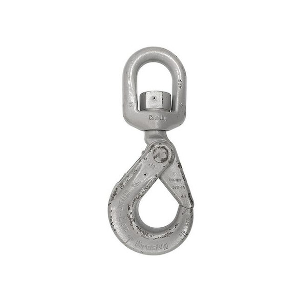 Crosby Self-Lock Hook,Alloy Steel,2 1/2",G100 1004340
