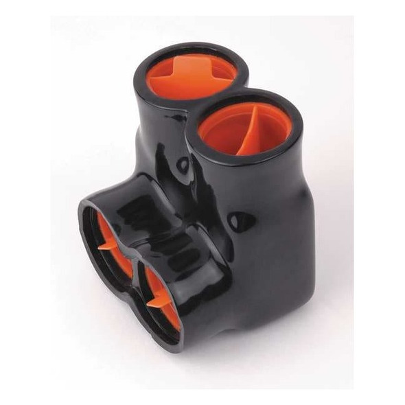 Blackburn MultitapConnector,Alum,Blk,Hex,2Port AMT500