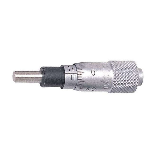Mitutoyo Micrometer Head,0 to 13mm Range,Steel 148-104-10