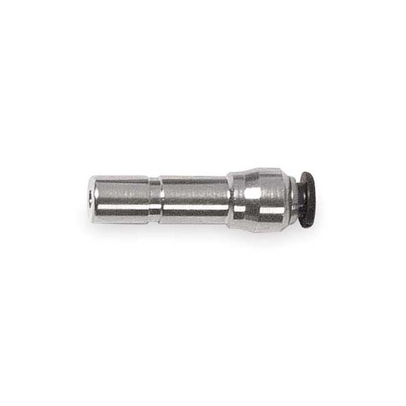 Aignep Usa Push to Connect Fitting, Stainless Steel, Silver 50700N-10-6