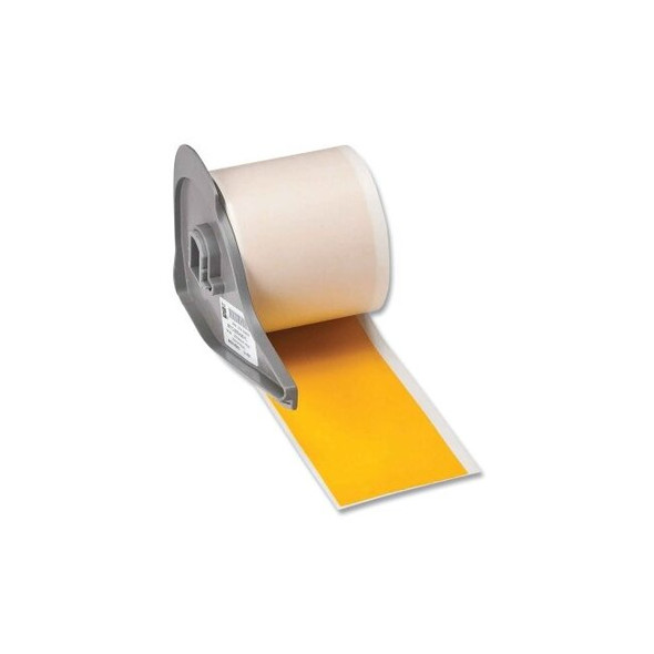 Permanent Adhesive Label Tape for M7 Printers, 50 ft L, 2 in W, Yellow