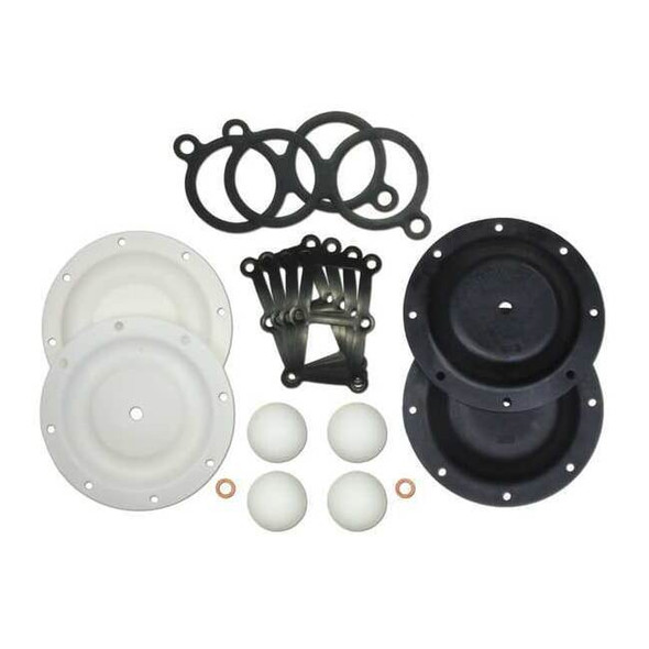 Sandpiper Repair Kit,PTFE,Fluid,For 1-1/2 In Pump 476.182.654