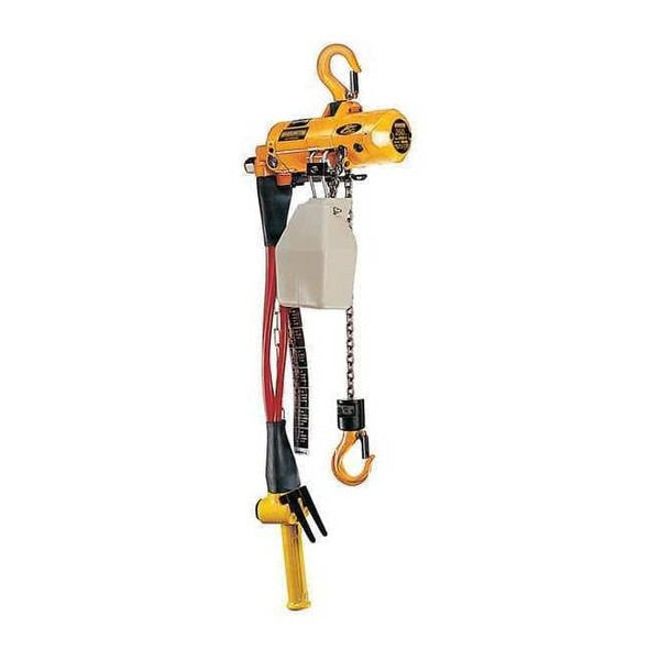 Harrington Air Chain Hoist,250 lb. Cap.,10 ft. Lift AH250P-10