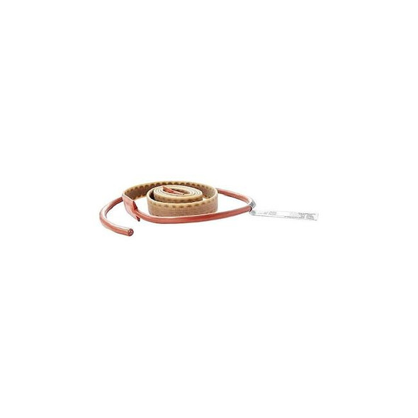 Silicone Rubber Heating Tape, XtremeFLEX, 120VAC, 522W, 1"Wx10'L, Grounded