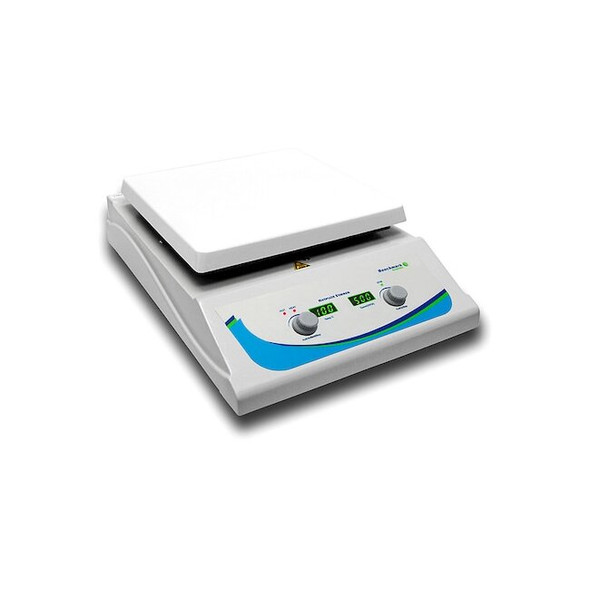 Benchmark Scientific Hot Plate Stirrer,Square,Plate 10"Lx10"W H3710-HS-E