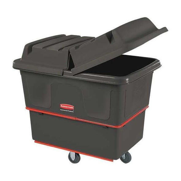 Rubbermaid Commercial Utility Truck,7/16cu yd.,800lb Cap,Black FG471200BLA