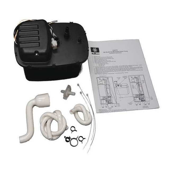 Manitowoc Drain Pump, Black, Plastic, 9 in H K-00376