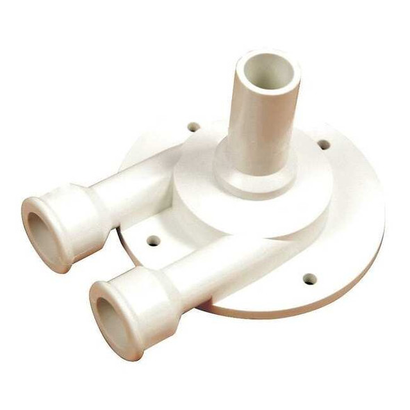 Hoshizaki Pump Housing, White, ABS, 2 1/2 in H 3A0989-01