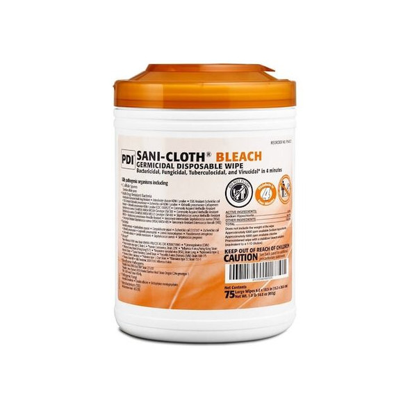 Pdi Germicidal Wipes P54072