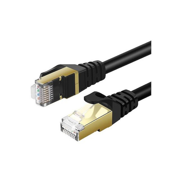 Triplett Patch Cable,Round,RJ45,Booted,10 GBps CAT7-5BK