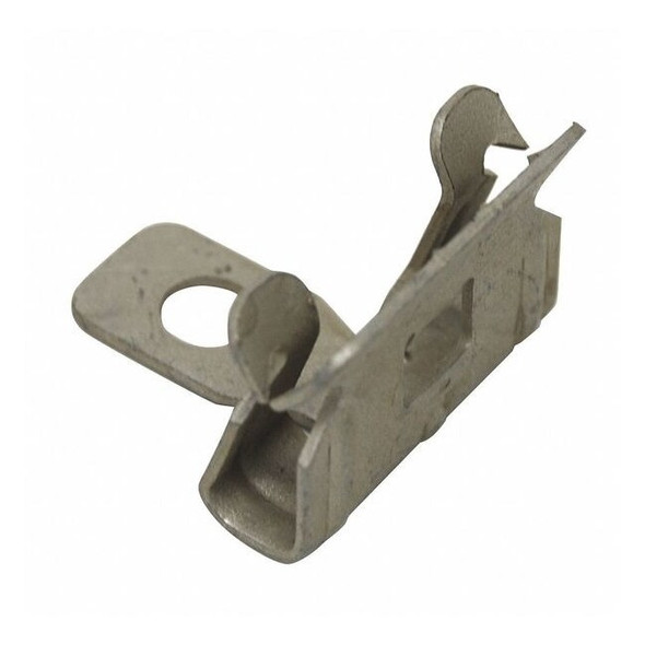Bird Barrier Netting Bracket,1" L,Silver,PK100 ni-gc20